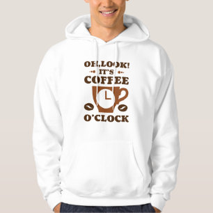 Veste À Capuche Regarde ! C'est le café O'Clock