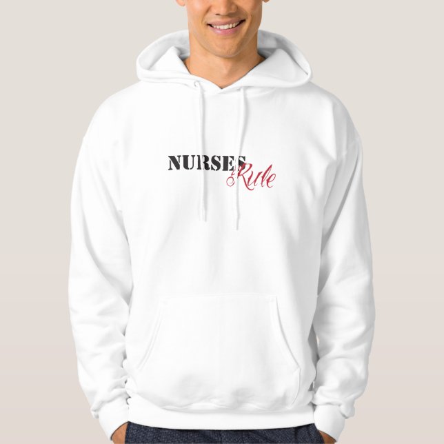 Veste À Capuche règle d'infirmières (Devant)