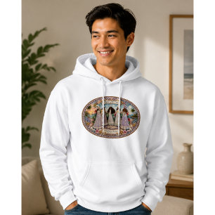 Veste À Capuche Reines de l'Âme de l'Océan Art Inspiré de l'Océan