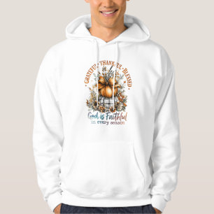 Veste À Capuche Remerciements Heureux Bénis