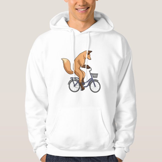 Veste À Capuche Renard avec vélo (Devant)