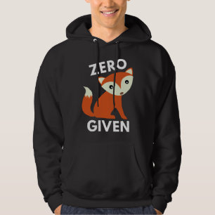 Veste À Capuche Renard zéro donné