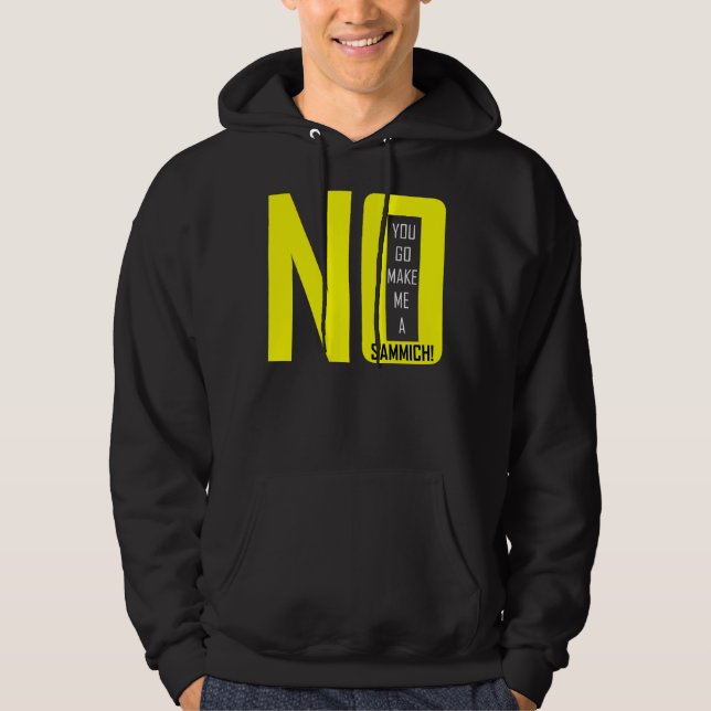 Veste À Capuche Renverser des rôles de genre : Vous me faites un (Devant)