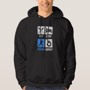 Veste À Capuche Répéter l'escrime du sommeil