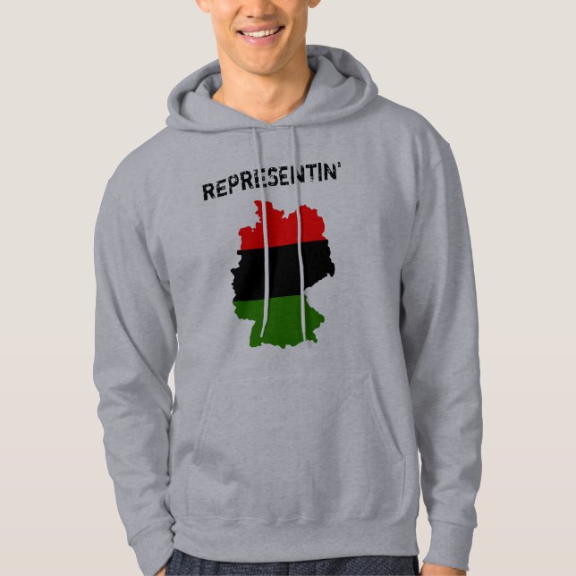 Veste À Capuche Representin Allemagne RBG (Devant)