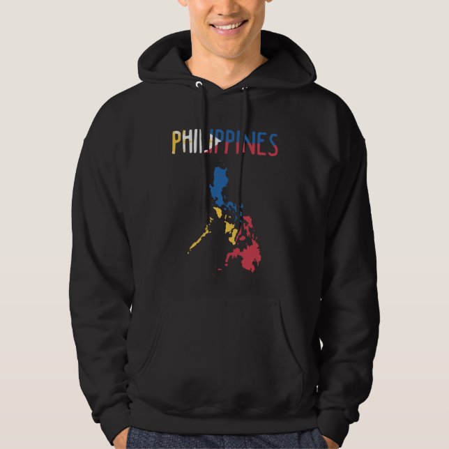 Veste À Capuche République des Philippines Pays Asie du Sud-Est (Devant)
