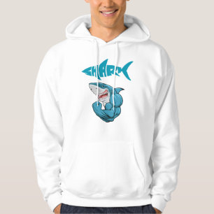 Veste À Capuche requin musculaire