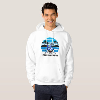 Veste À Capuche Requin Rétro Cool avec Lunettes de Soleil