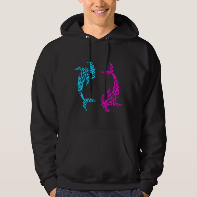Veste À Capuche Requins à tête de marteau (Devant)