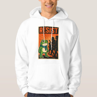 Veste À Capuche résister grenouille, résistance grenouille, portla