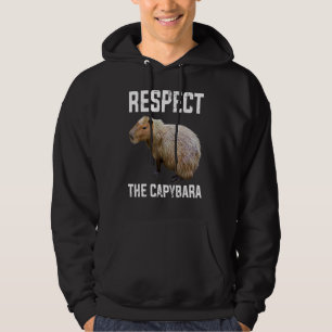 Veste À Capuche Respectez Le Capybara Capibara Rodent