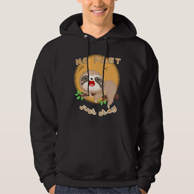 Veste À Capuche Reste juste Sloth (Devant)