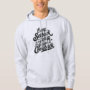Veste À Capuche Retour motivationnel
