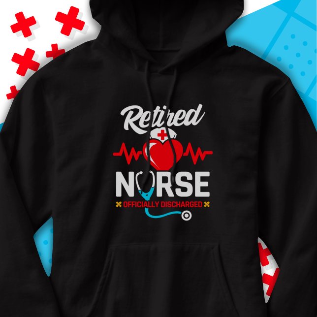Veste À Capuche Retraite des infirmières à la retraite (Créateur téléchargé)