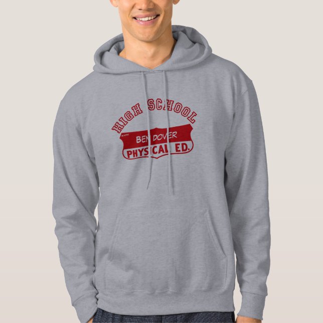 Veste À Capuche Rétro Ed physique (Devant)