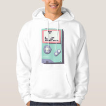 Retro Gameboy LEGO Pixel Art – Gamer Hoodie