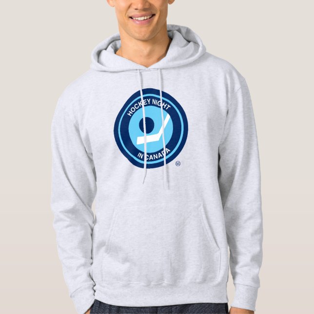 Veste À Capuche  Rétro logo de Hockey Night in Canada (Devant)