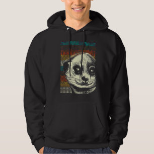 Veste À Capuche Retro Meerkat