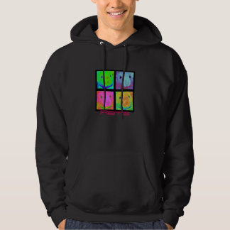Veste À Capuche Rétro T-shirt de Hoody de rat