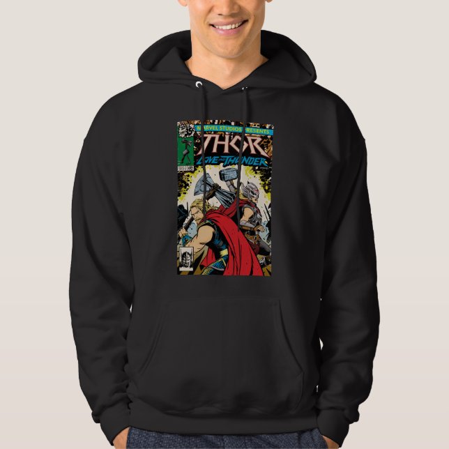 Veste À Capuche Retro Thor : Love and Thunder Comic Couverture Hom (Devant)
