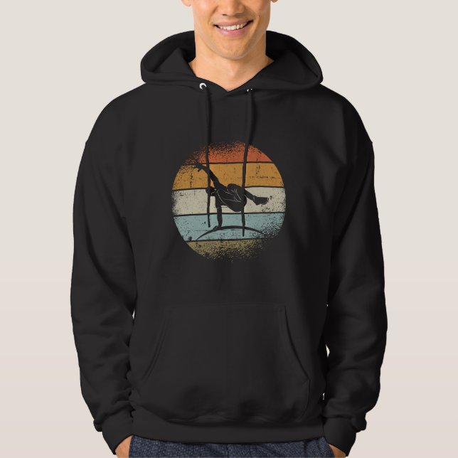 Veste À Capuche Rétro Vintage Parkour (Devant)