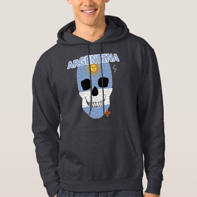 Veste À Capuche REUNIONES Argentine sudadera con capucha B2 (Devant)