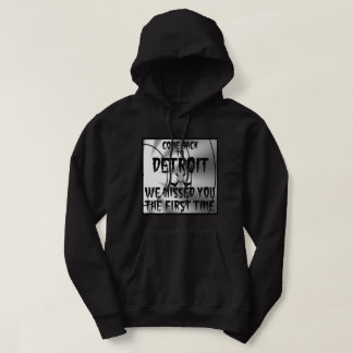 Veste À Capuche Revenu à Detroit nous vous avons manqués la