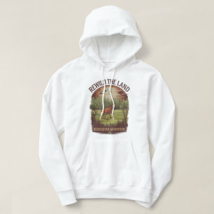 Veste À Capuche Rewild the Land Redécouvrez le design d'aventure