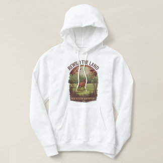 Veste À Capuche Rewild the Land Redécouvrez le design d'aventure