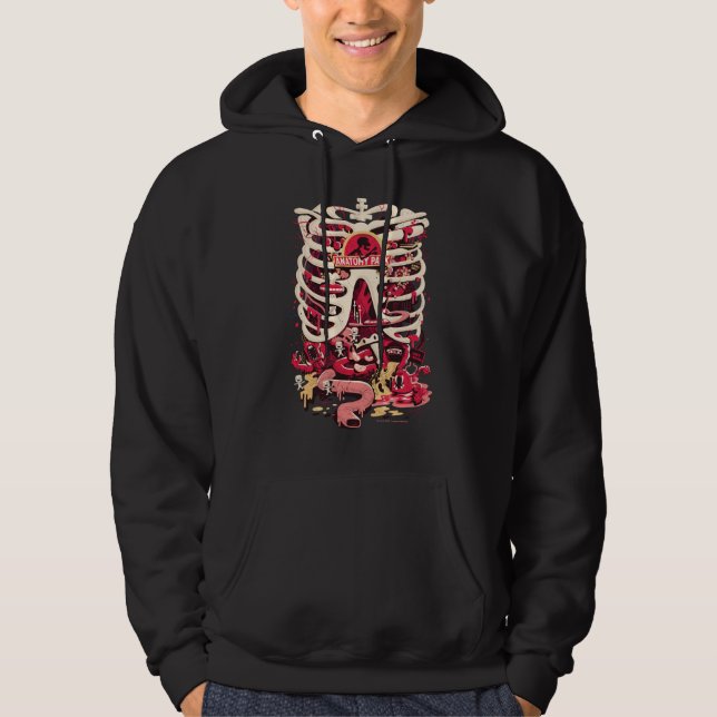 Veste À Capuche RICK ET MORTY™ | Anatomie Park Rib Cage (Devant)