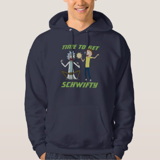 Veste À Capuche RICK ET MORTY™ | Il Est Temps D'Obtenir Schwifty