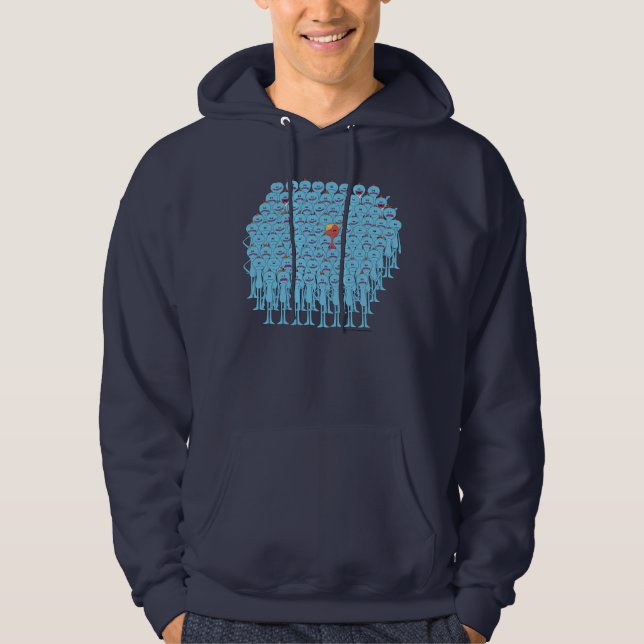 Veste À Capuche RICK ET MORTY™ | Kirkland M. Meeseeks (Devant)