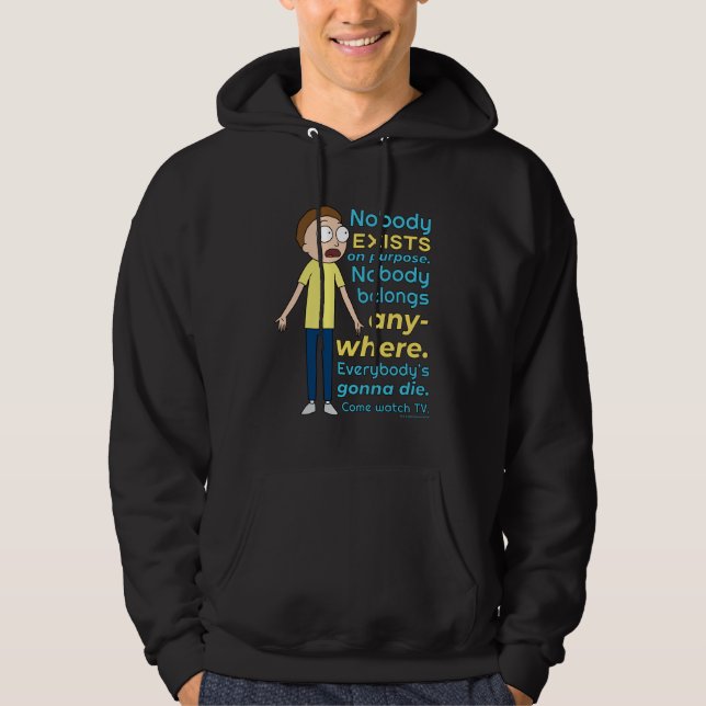 Veste À Capuche RICK ET MORTY™ | Personne N'Existe À Titre Excepti (Devant)