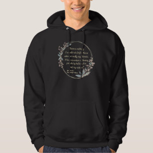 Veste À Capuche Rien Que Je Ne Ferais Pas Jane Austen Citer Northa