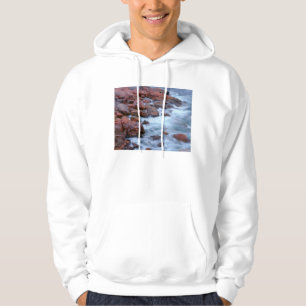 Veste À Capuche Rivage rocheux avec de l'eau, Canada