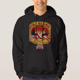 Veste À Capuche Robertson Clan Badge Sweatshirt Scottish Tartan