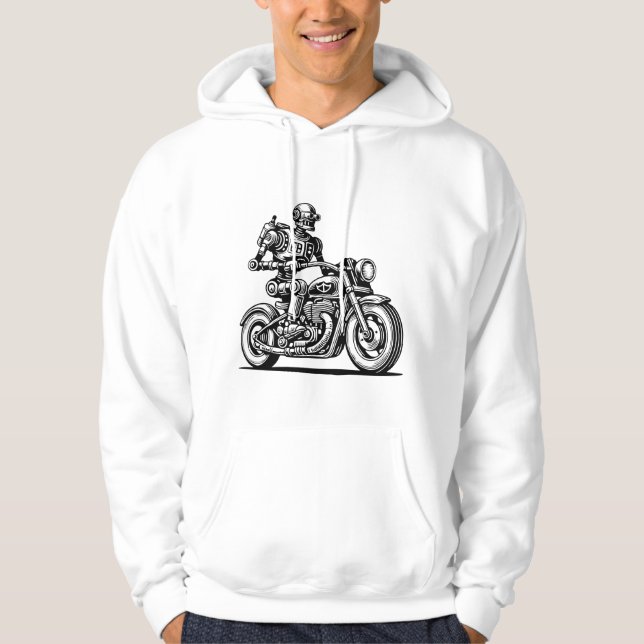 Veste À Capuche RoboMoteur (Devant)