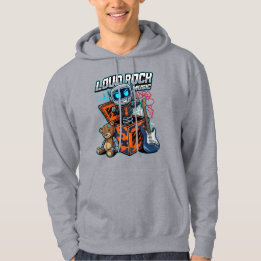 Veste À Capuche Robot de musique rock bruyante
