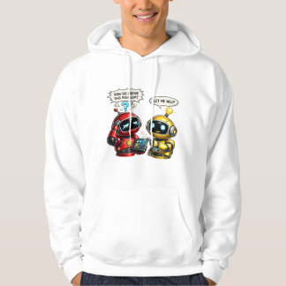 Veste À Capuche robots drôles