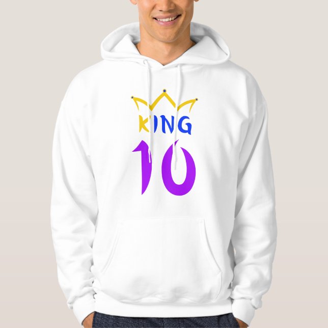 Veste À Capuche Roi 10 (Devant)
