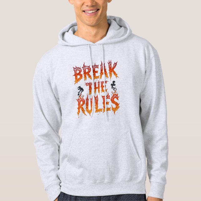 Veste À Capuche Rompre La Règle Hommes (Devant)