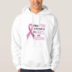 Veste À Capuche ROSE de cancer du sein DANS la MÉMOIRE de MA SOEU