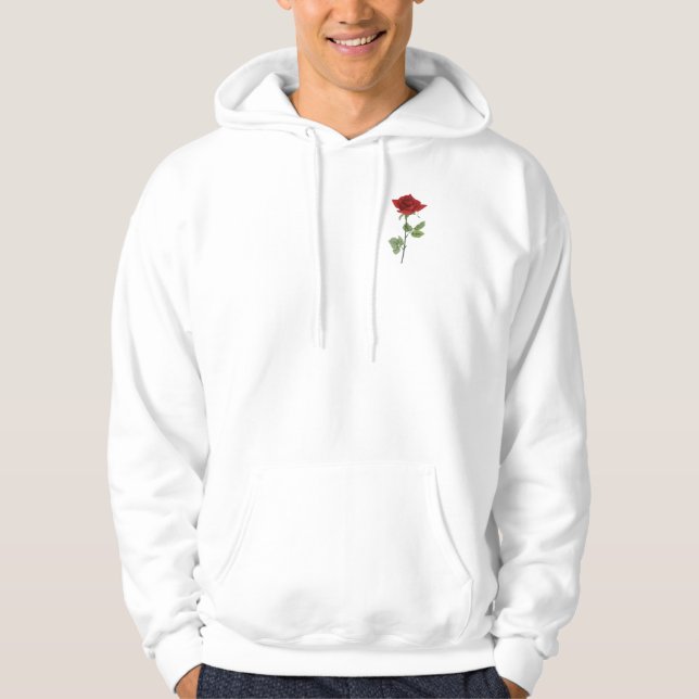 Veste À Capuche Roses rouges (Devant)