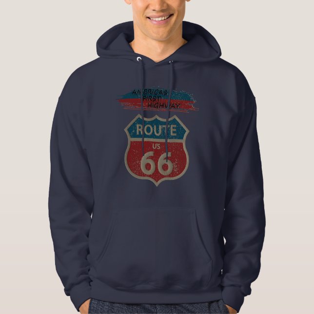 Veste À Capuche Route 66  (Devant)
