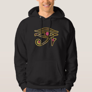 Veste À Capuche Ruby OEil de Ra dans les Mens d'or Sweatshirt à ca