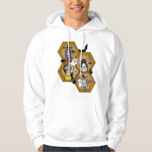 Veste À Capuche Ruche de lapin hanté effrayant - Maison de lapin d
