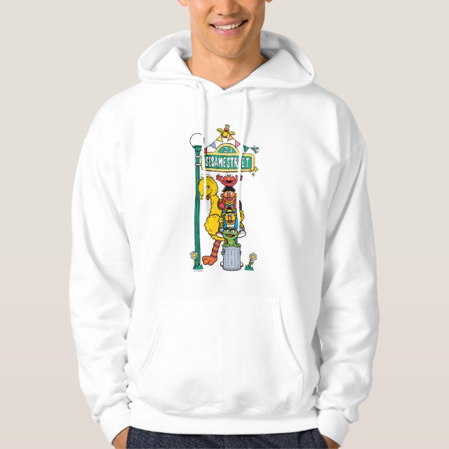 Veste À Capuche Rue Sésame | Sous l'enseigne de la rue Sésame (Devant)