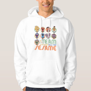 Veste À Capuche Rue Sésame   Team Sesame depuis 1969