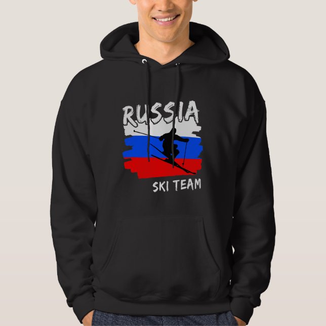 Veste À Capuche Russie Ski (Devant)