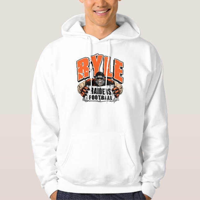 Veste À Capuche Ryle Raiders Sweatshirt de football (Devant)